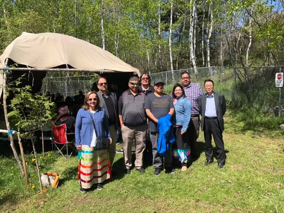 A great day for Kenora Chiefs Advisory. We feasted and celebrated our documents and relationship with our new Board of Directors for our People helping People - Charitable Corp members Hannita, Steven, Gary, David, Vernon, and Eric! This partnership will bring a wealth of resources, contacts, and build capacity in our members, especially our young people and kids! I must acknowledge the support and guidance from our Elders Council and the awesome work from our staff (cudos to our Executive Director Joe), and last but not least, the time and efforts put forth from our Chiefs, my friends, my compadres!