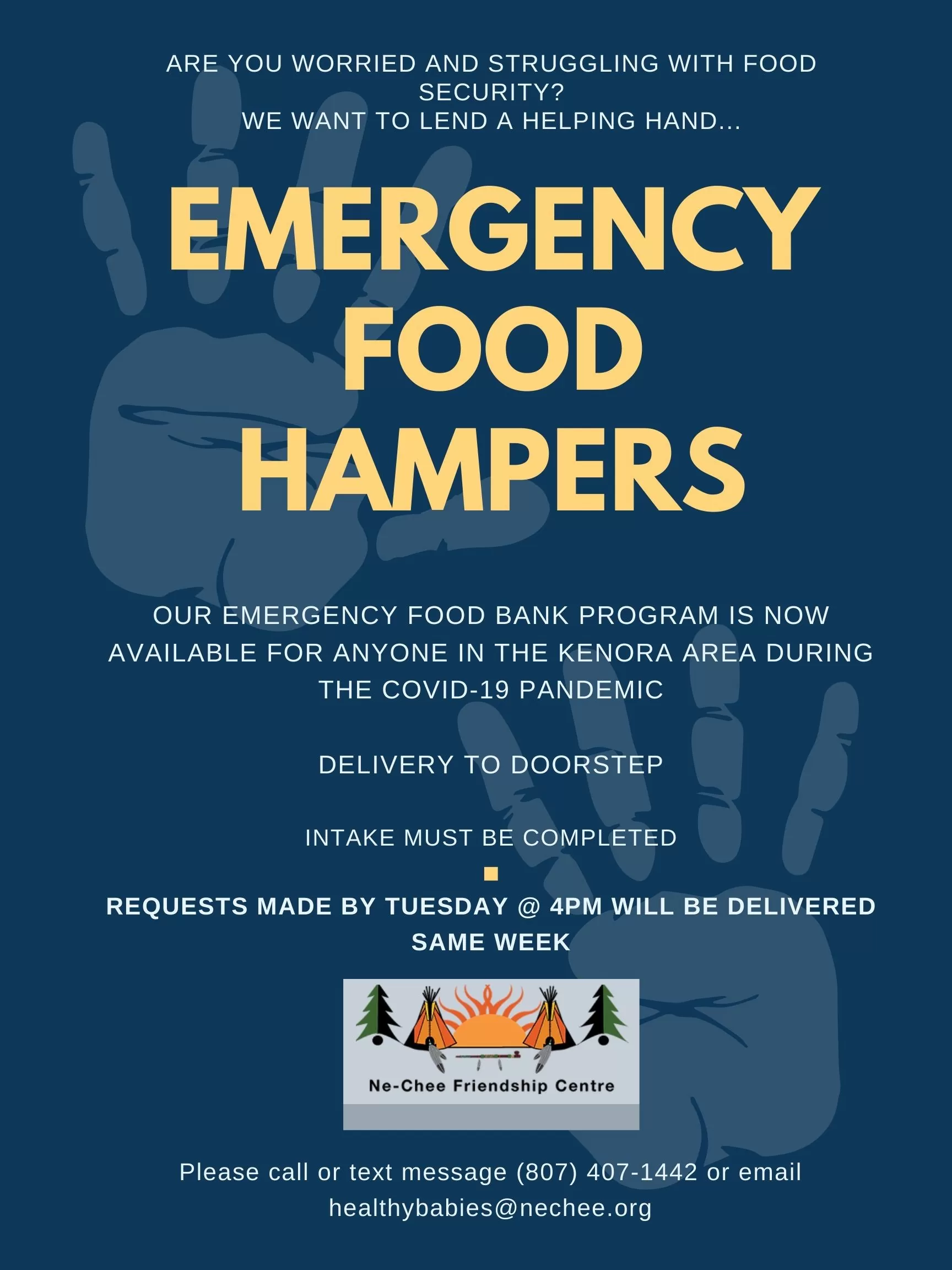 Emergency Food Hampers Emergency Food Hampers