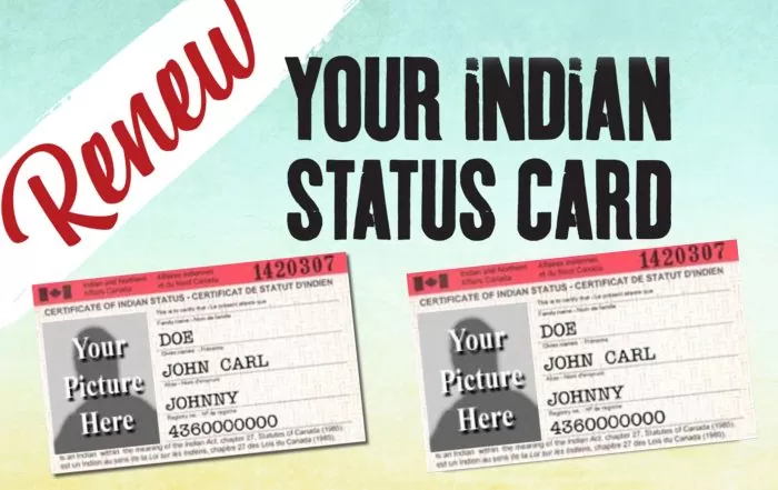 Renew Your Indian Status Card